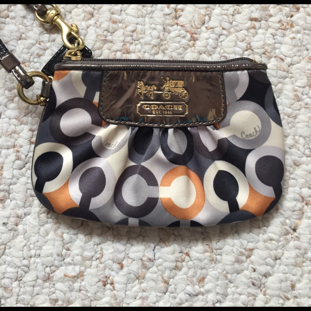 Coach Silk Wristlet